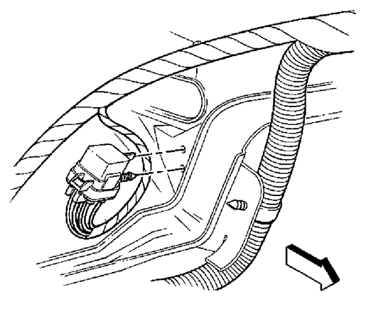 Blower motor relay