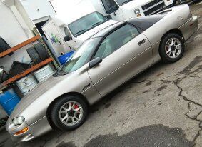 Prestaging for the alignment rack.  Red calipers look ok, considering blue whenever I can get the wheels I want