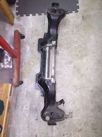 Weld in tube and bolt in reinforcement