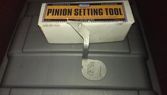 Pinion depth tool used once $40