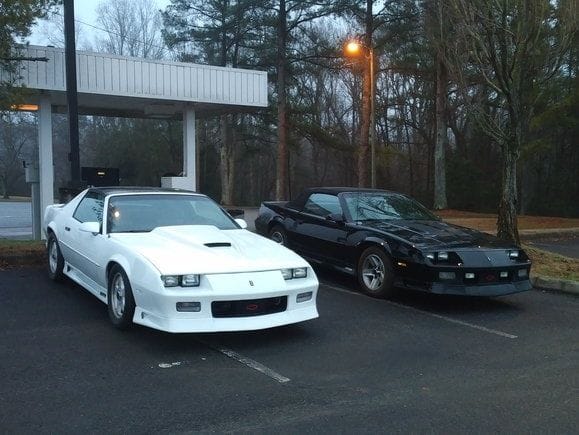 My 383 LS1 swapped 91 again and another friend's 91 RS Convertible 