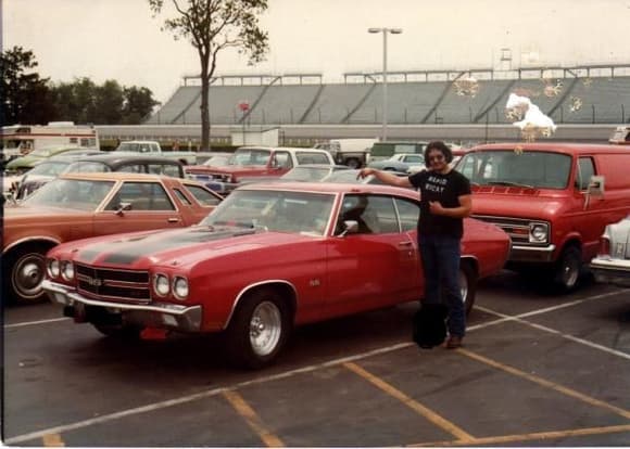 Rapid '70 LS6 454/450 SS Chevelle at Indy &quot;back in the days!&quot;