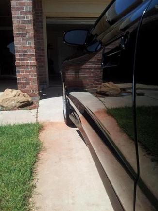 Nice reflection shot! Side molding and lettering delete