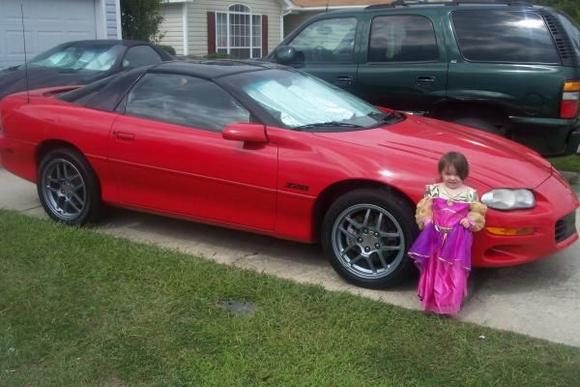 My 01 with my girl and the z06 wheels