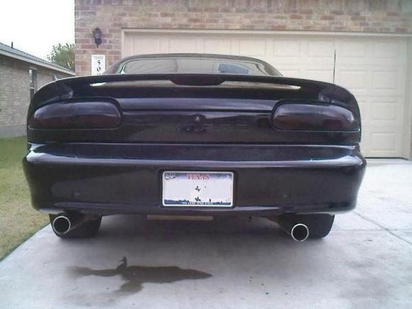 blacked out tails