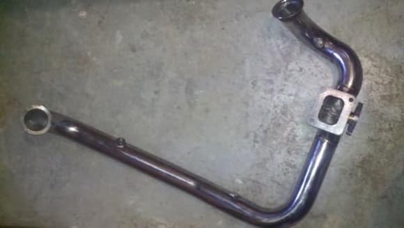 stainless 2.5&quot; merge pipe