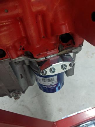 Port adapter for Oil temp and Oil Pressure gauge taps