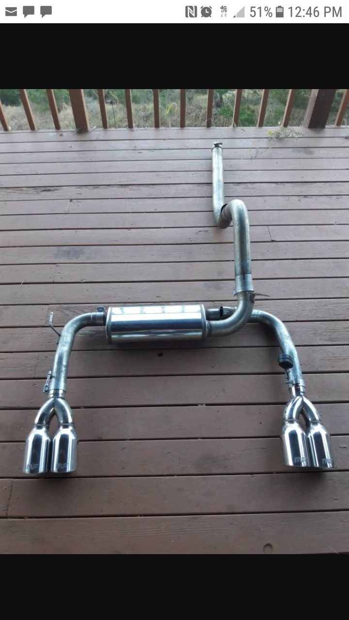 Magnaflow quad tip exhaust LS1TECH Camaro and Firebird Forum Discussion