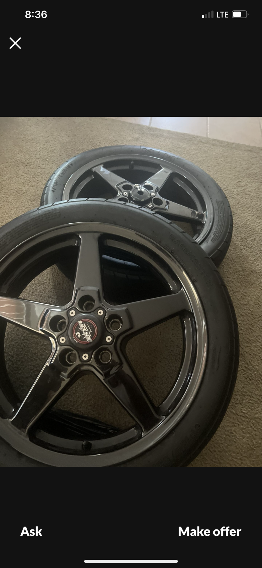 Wheels and Tires/Axles - Drag wheel setup - Used - All Years Any Make All Models - Lancaster, CA 93534, United States