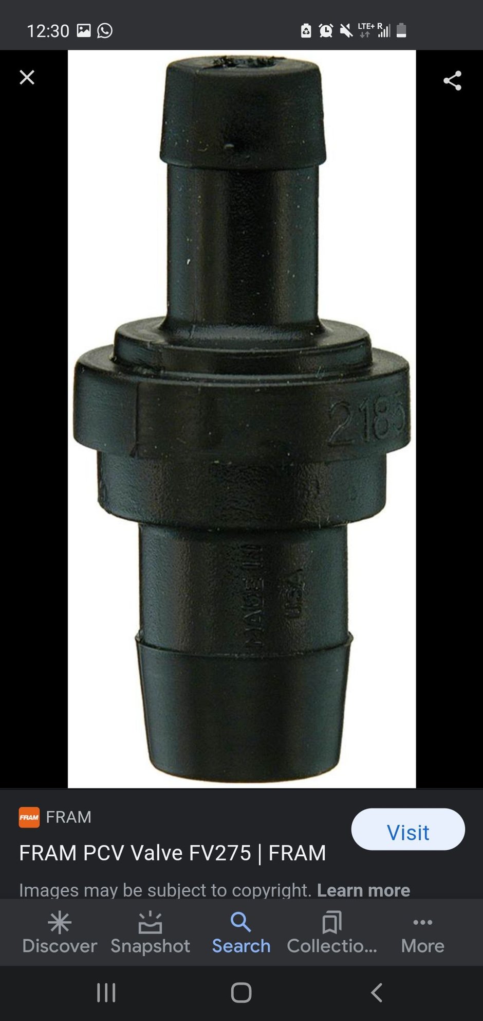 Lean condition codes p0171 & p0174, incorrect aftermarket PCV valve