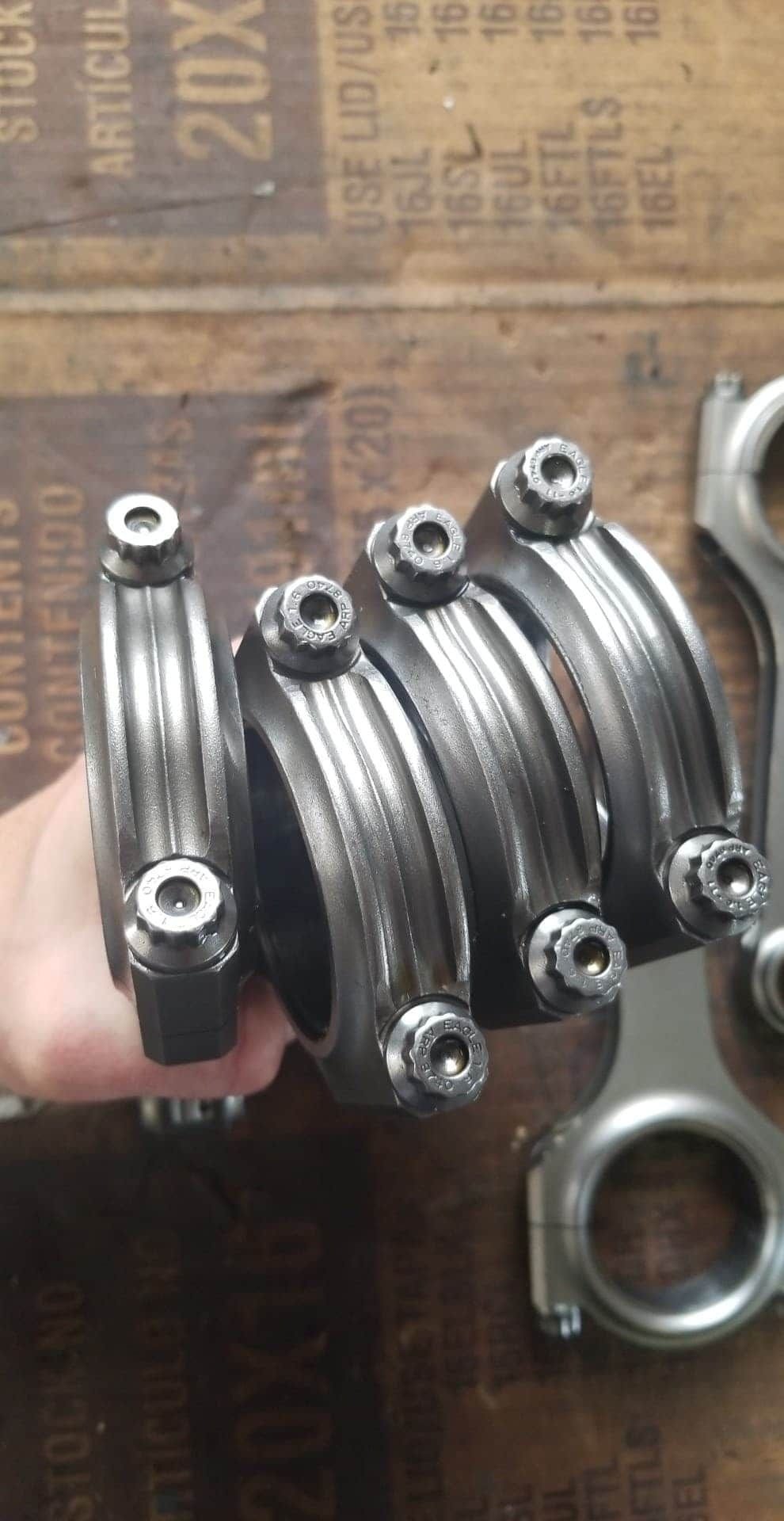 Engine - Internals - *Pending* Eagle forged rods 6.125 ARP rod bolts - Used - Seminole, TX 79360, United States