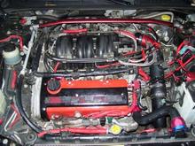 hafta redo engine cover but it was stock, split in 2 when i got it.
comments plz, good or bad i can take it.