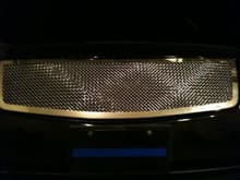 NEW E&amp;G Classic fine mesh grille.  Center piece cut out for a clean look.