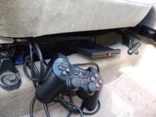 PS2 under pass. seat