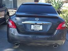rear roof spoiler