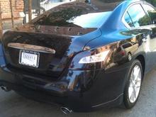 Blacked out rear, No emblems!!! Tough