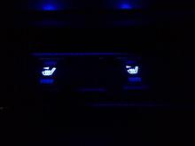 Blue LED Seat Heaters Button