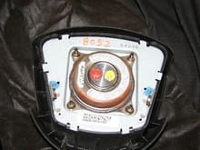 driver airbag (back)