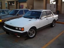 thank you CLAZAR for letting me use your photo!!!

1981 NISSAN MAXIMA TURBO