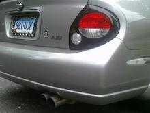 "debadged" tail end, rebadged with A33