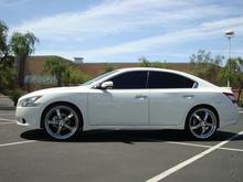 My 2009 Nissan Maxima On 22"s Soon to be Juiced