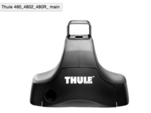 Thule 480 Footer x 4