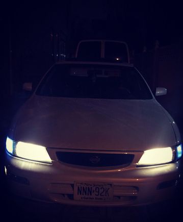 After it got sprayed, new bumpers & hood redone