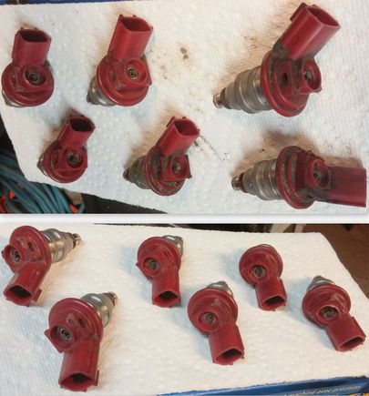 Before & After: Top Side of INJECTORS