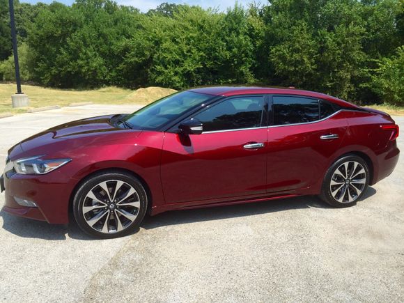 30% tint on sides, 20% rear