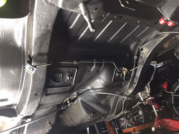 Steam cleaning the chassis and sealing with Zero Rust and bed liner.