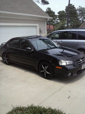 Max in Myrtle Beach, SC. (July 2015).  Finally got around to new rims.  They've been on the car for 6 years now.