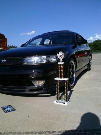 won best Nissan at shockwave car show 09