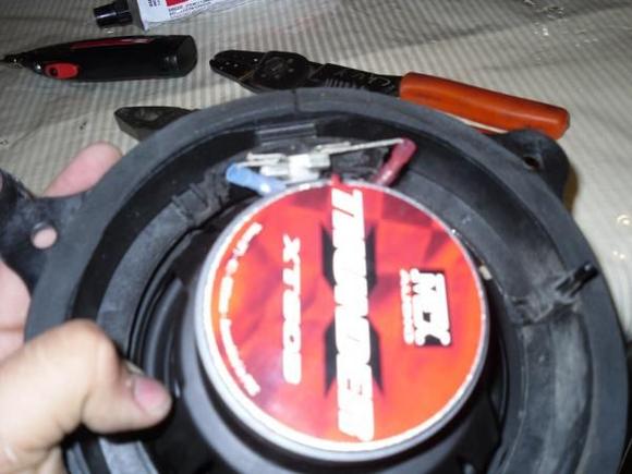 Rewire to the stock connections