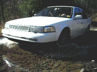 crossing a stream