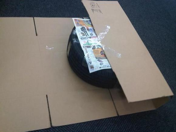being packaged