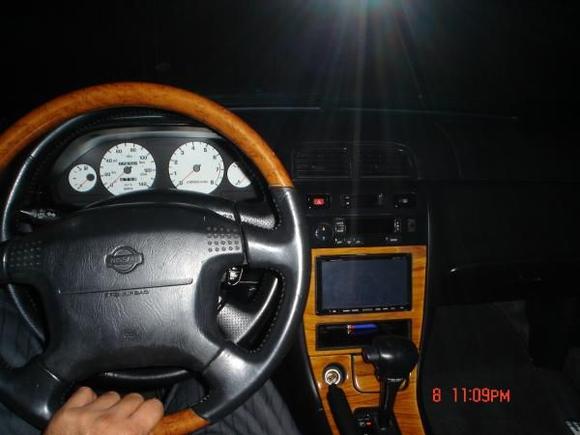 wood grain set up
