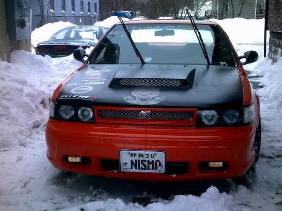 First heavy winter,no warning to hybernate.First time in the snow after this kept it in the garage.