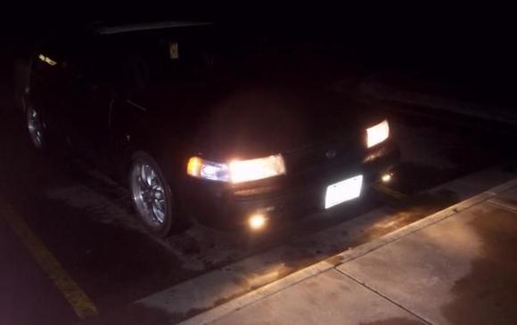 The 90 parts car rebuilt with salvaged parts from the 94 turned daily driver after someone totalled the 94 with a stolen truck in the parking lot!