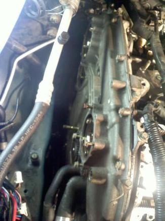timing cover reinstalled