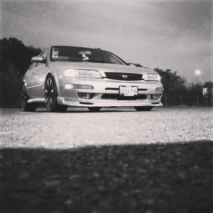Sitting on a33 se wheels now but here she was sitting on g35 18s
