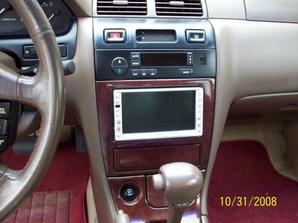 Radio and DVD player