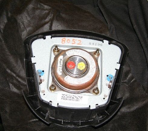 driver airbag (back)