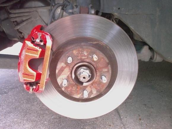 Hand painted caliper...