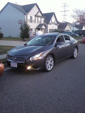 just off the lot