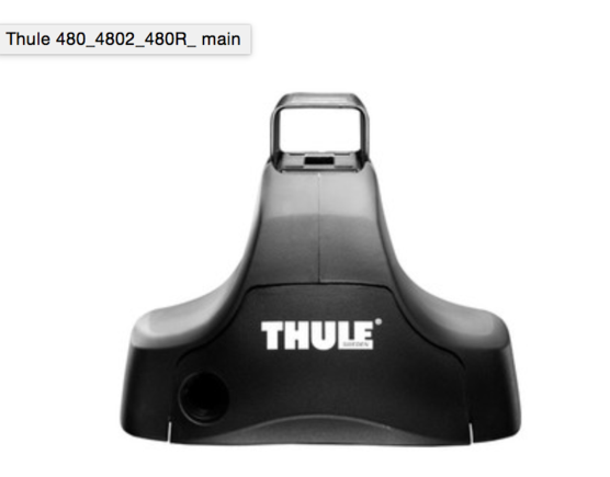 Thule 480 Footer x 4