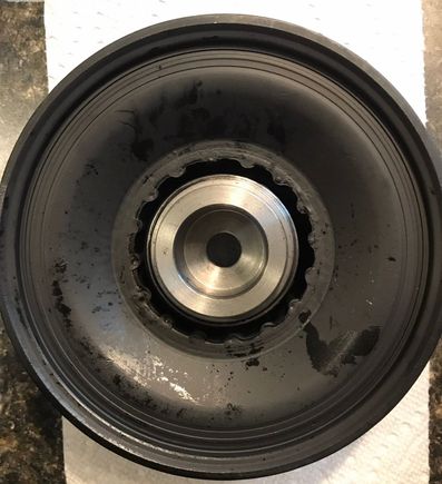 This photo shows the part that’s stuck and broke off onto shaft.