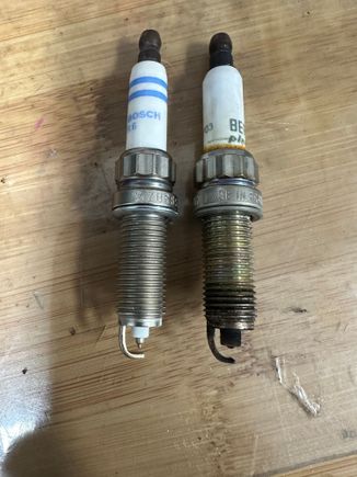 This should had concerned me why this last cylinders plug is so bad. This is the #4 with bad valve seat. 