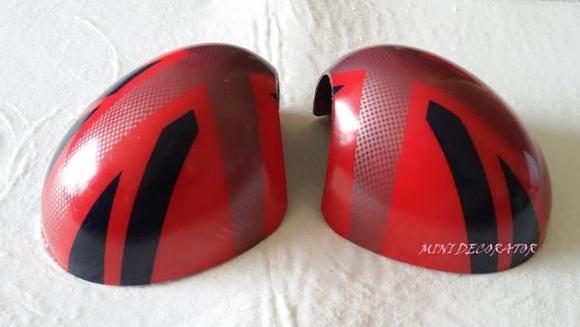 NEW Red Black Union Jack Style
**manual folded side mirrors only**
$149.99 for a pair (L/R)