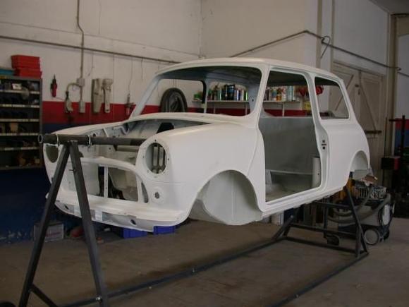 Initial Shell Blasting