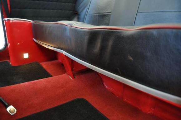 View of Space Under Rear Seats